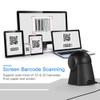 Eyoyo Hands-Free 1D 2D Desktop Barcode Scanner, QR Barcode Reader