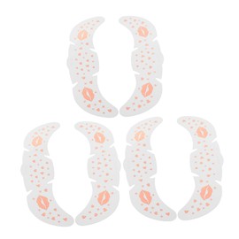 Healeved 6sheets Unique Freckle Face Glitter Stickers Diy Face Makeup Stickers for Women Temporary Artistic Sparkle