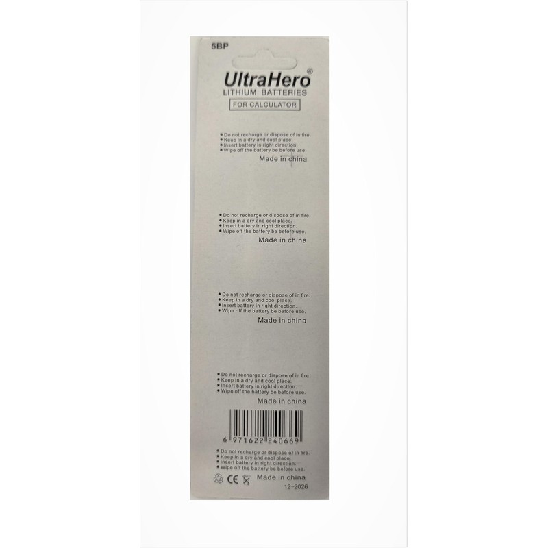 Cr927 Br927927 3V Lithium Batteries 20 Pcs 4 Cards