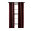 Curtainworks 1Q806303WN Lenox Grommet Curtain Panel, 50 by 132", Wine