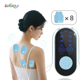 저주파마사지기 미세전류 전신 마사지 듀얼 채널 패드형 휴대가 간편함 Low Frequency Massager with Microcurrent, Full Body Massage, Dual Channel, Portable with Pad Design