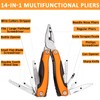 AUTODECO 131 Pieces Car Emergency Safety Kit Bag with Air