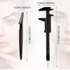 Kit De Regla Microblading Diseño Compas Cejas Perfectas 6pcs