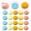Operitacx 4 Boxes Macaron Erasers Cute Erasers Mini Colourful Erasers