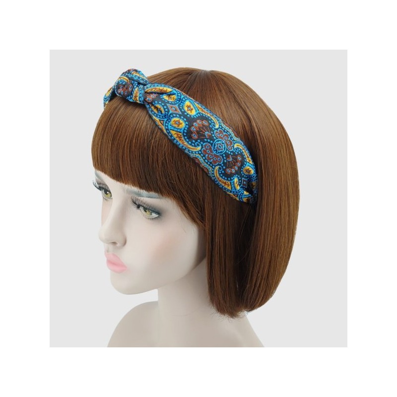 Lala 라라 에스닉 페이즐리 헤어밴드-그린(LALAH206G) Lala Ethnic Paisley Hairband -