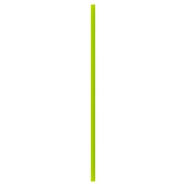 Restaurantware-Basic Nature 8.3 Inch Disposable Straws, 100 Sustainable Straws - Wrapped, Won't Alter Flavors, Green PLA/PBAT Straw, For Hot And Cold Drinks