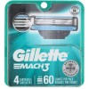 Gillette Mach3 Razor Blade Cartridges, 4 Ct