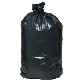 AEP 0232359 X Heavy Duty Can Liner, 45 Gallon, 1.25 ml, Black (Pack of 100)