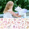 300+ Glitter Tattoo Set Children, Children's Tattoo Girls, Dino Mermaid