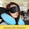 Jersey Slumber Silk Sleep Eye Mask for Men Women, Comfortable