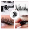 VONJUMA 10 Pairs Half Eyelashes Natural False Eyelashes Clear Band