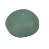 ANDALUCA Cast Metal Extra Large Turquoise Copper Finish Round Decorative