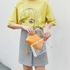 Mies' PVC Skeleton Shoulder Bag, Handbag, Transparent, Clear, Mini Bag,