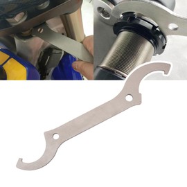 IUVWISN Motorcycle Shock Absorber & Handlebar Wrench Absorber Spring Adjustment C Wrench Tool Universal for Dirt Bike EXC SX SXF YZ YZF CRF XR WRF KX KLX RM RMZ DRZ