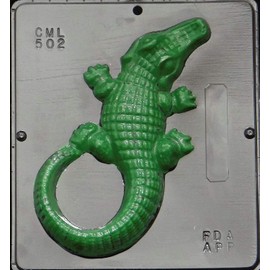 Alligator Chocolate Candy Mold 502