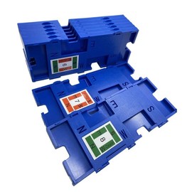 AQINGR 8PCS Bridge Game Duplicate Boards,Bridge Kit for Bridge Cards Game, Each Boards Includes Directions(S N W E),Board Number,Dealer,Suit for Party,Traveling,Camping (Dark Blue)