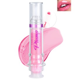 Spicy Lip Plumping Booster,Plumping Lip Oil with Chili Extract, High-Shine Smooth Fuller Lips, Hydrating & Volumizes Lip Glaze, Plump and Pout Lip Plumper Lipstick, Christmas Makeup Gift for Women-05#