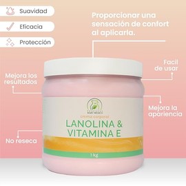 Crema De Lanolina Con Vitamina E Para Piel Dañada 1 Kilo Productos Mart Mexico