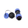 ZBLZGP SP21 8 Pin Panel Mount Circular Aviation Connector Plastic