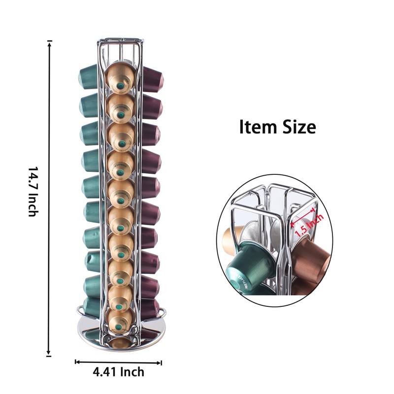 SEVENLINE - Soporte para cápsulas de café compatible con cápsulas