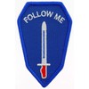 United States Army Infantry School Patch, Full Color, with Iron-On