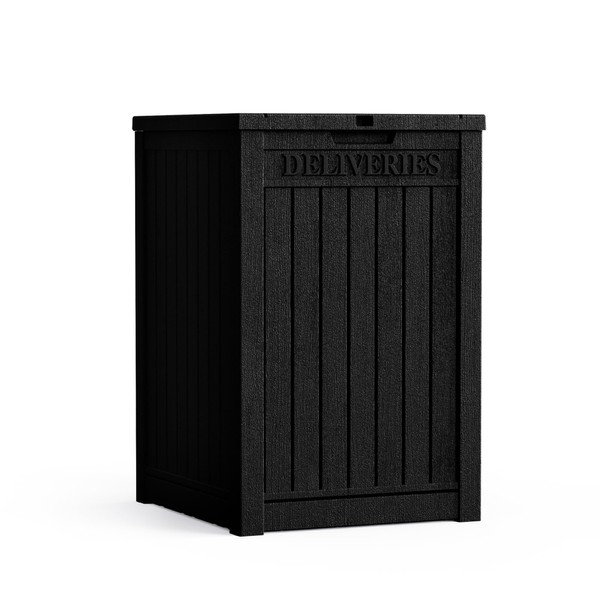 TARKARI 55 Gallon Deck Box,Outdoor Storage Box Lockable,Waterproof for Patio