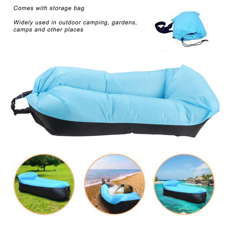 Inflatable Couch 6.1ft Long 2.3ft Wide Oxford Fabric Easy Inflation