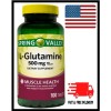 Spring Valley L-Glutamine Tablets Dietary Supplements, 500 mg, 100 Count