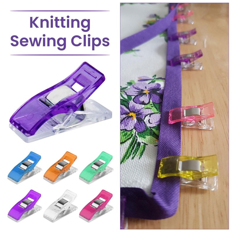 100 Pcs Sewing Clips, Clips for Sewing Wonder Clips Quilting
