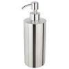 18 oz Large Countertop Soap Dispenser, Brushed Nickel Stainless Steel
