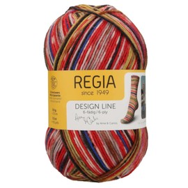 Regia 6-ply Design Line by Arne & Carlos sock yarn (4011 - Roest)