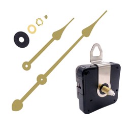 yufana Movement Quartz DIY Wall Clock, Silent Quartz Movement, DIY Wall Clock Movement Mechanism, DIY Wall Clock Movement Mechanism (Gold331)