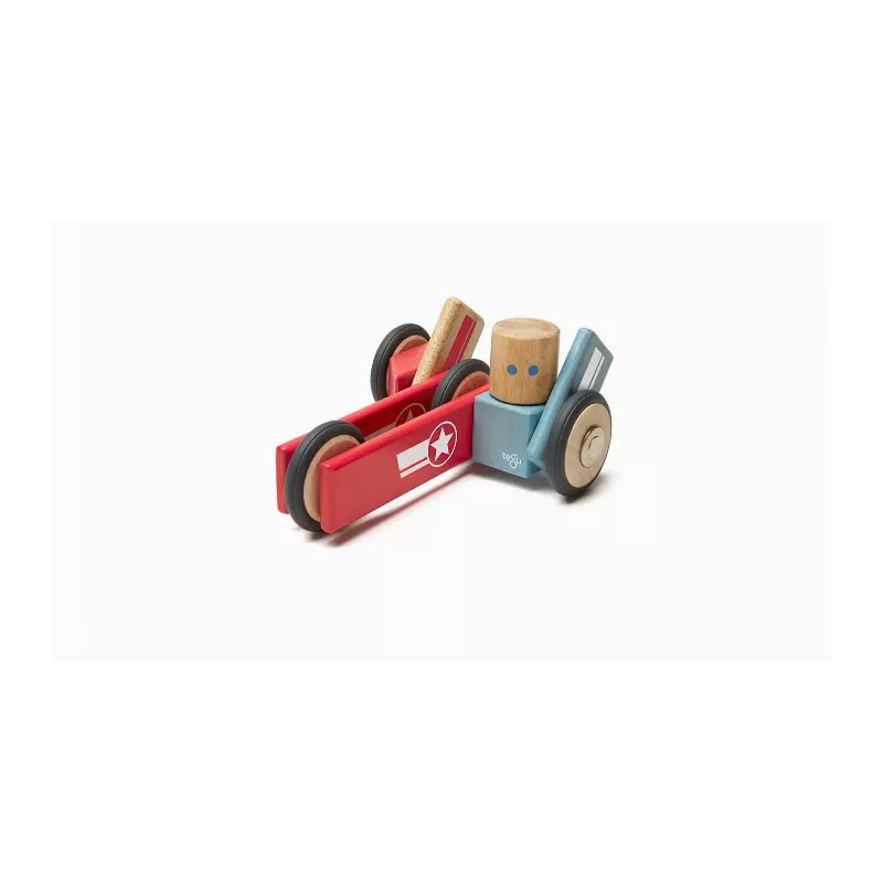 Tegu Daredevil Magnetic Wooden Block Set, 1-99 years old, 12