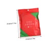 Baluue 1 Pack Disposable Towels for Travel Red Compressed Wipes