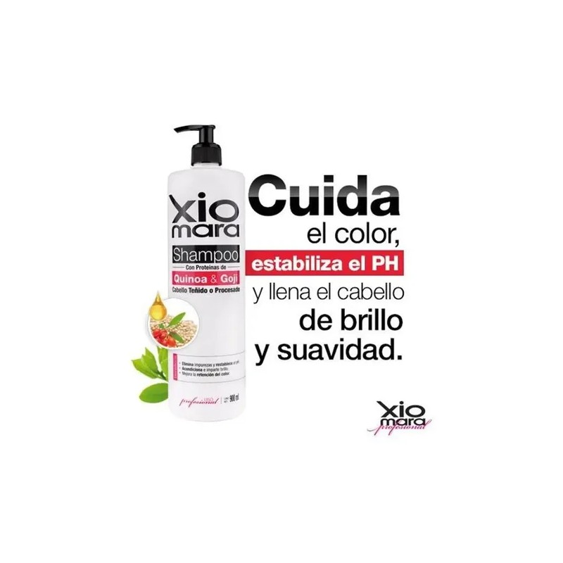 Shampoo Con Proteinas De Quinoa & Goji Para Cabello Teñido
