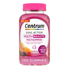Centrum Multi + Beauty Pelo Piel Uñas 100 Gomitas Americano