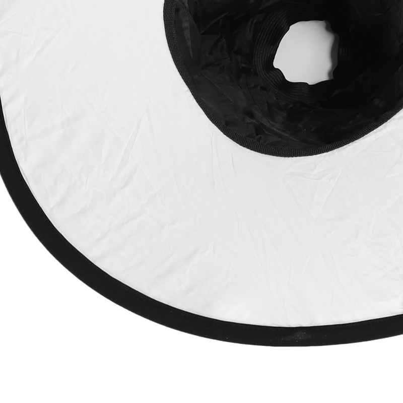 Ring Flash Softbox 17in Flash Diffuser Foldable Portable with Carrying