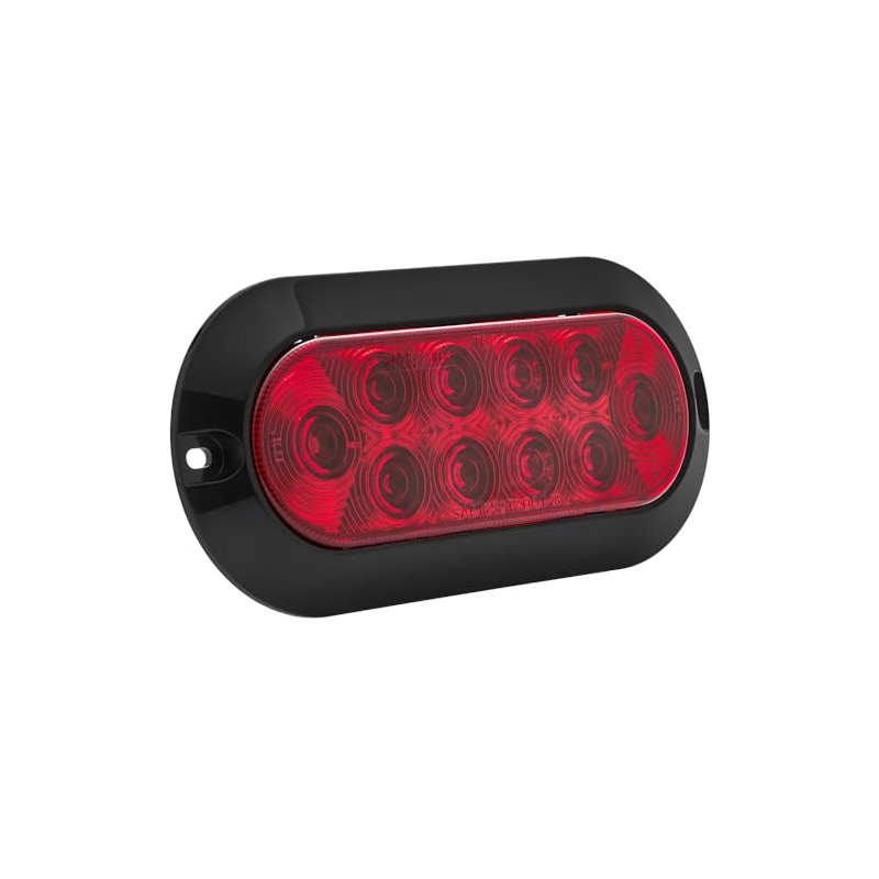 Maxxima 6" Oval Red Back-Up Lamp for Trucks and Heavy
