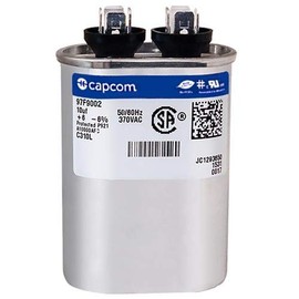 AirstarSupply 10 uF MFD 370VAC Oval Capcom Run Capacitor # C310L 97F9002