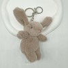 ADORNEST Cute Bunny Plush Keychain for Woman Cute Stuff,Mini Rabbit