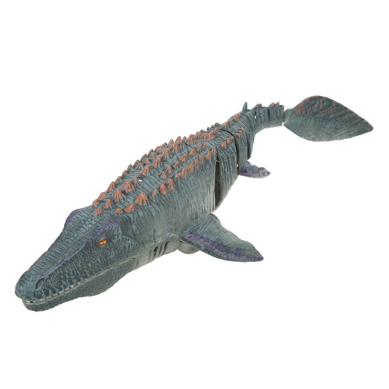 Remote Control Boat Mosasaurus Shape 2.4Ghz High Simulation Waterproof Diving