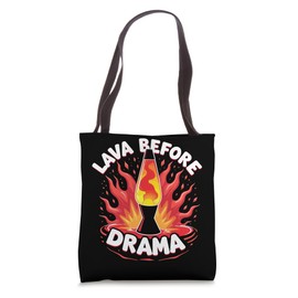 Lava Lamp Retro Aesthetic Psychedelic Groovy Vibes Tote Bag