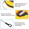 Agatige Fiberglass Tape Measure, 20m/65.6ft Retractable Fiberglass Tape Measure Measuring