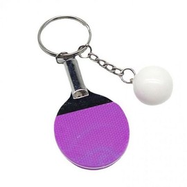 Vivid Table Tennis Racket Table Tennis Sports Keychain Table Tennis Racket Club Sports Accessories Bag Accessories Car Key Keychain / 비비드 탁구채 탁구 스포츠 열쇠고리 탁구 채 동호회 스포츠악세사리 가방악세사리 차키 열쇠고리