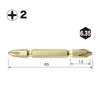 Vessel GM142065 Gold Double Sided Bit + 2 x 65