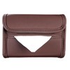Car Napkin Holder - PU Leather Car Visor Tissue Dispenser