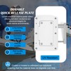Zymurgoes 010-12832-61 Quick Release Bracket Plate Mount Replacement for Garmin