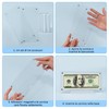Cornice per banconote da un dollaro, porta banconote da un