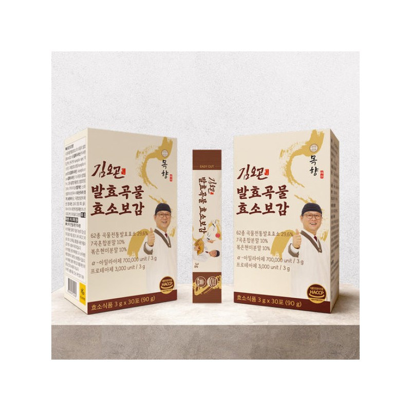 김오곤 발효곡물 효소보감 6박 (180포) Kim O-gon Fermented Grain Enzyme