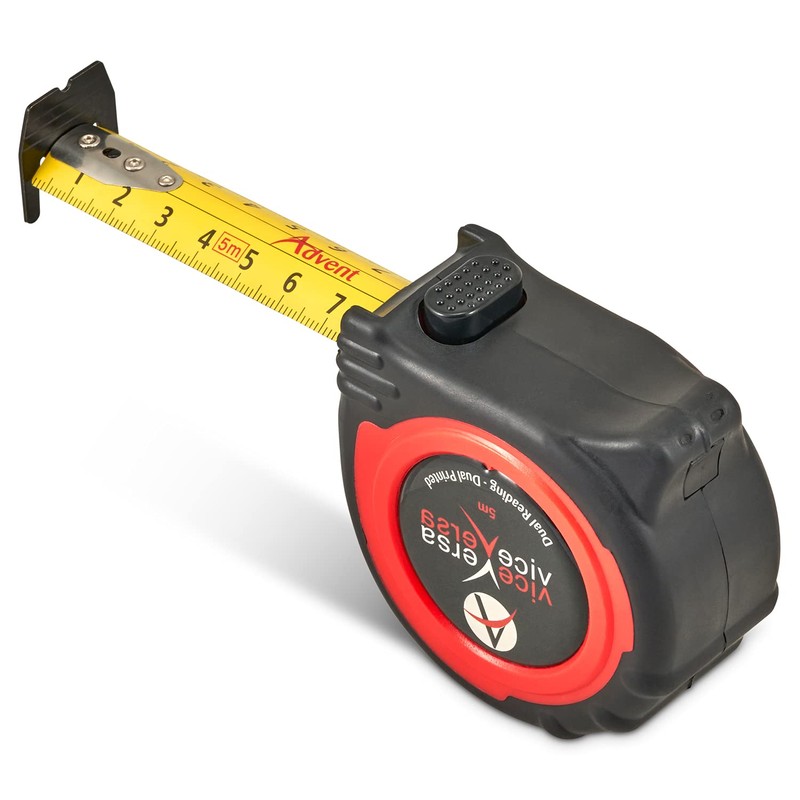Advent Vice Versa 5m x 25mm Metric Tape Measure Dual